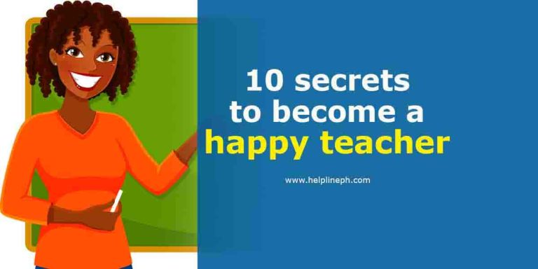 happy teacher