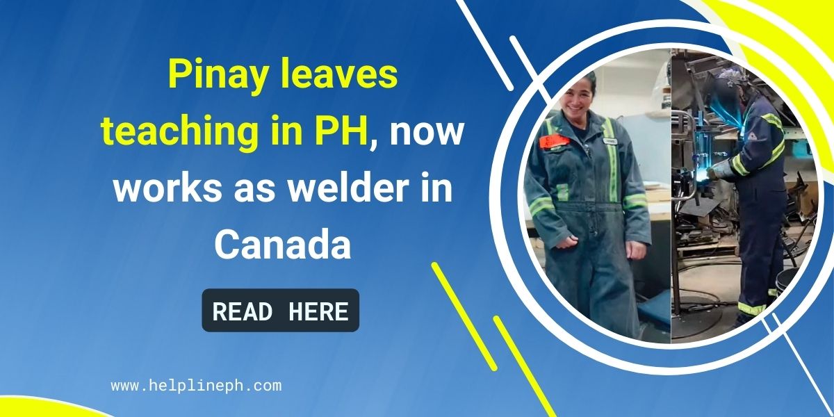 Pinay leaves teaching