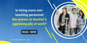 non-teaching personnel