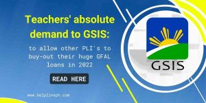 absolute demand to GSIS