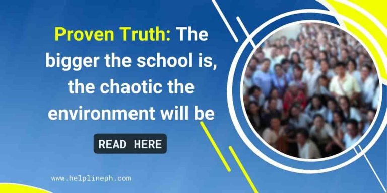 bigger the school