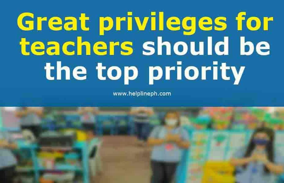 privileges for teachers