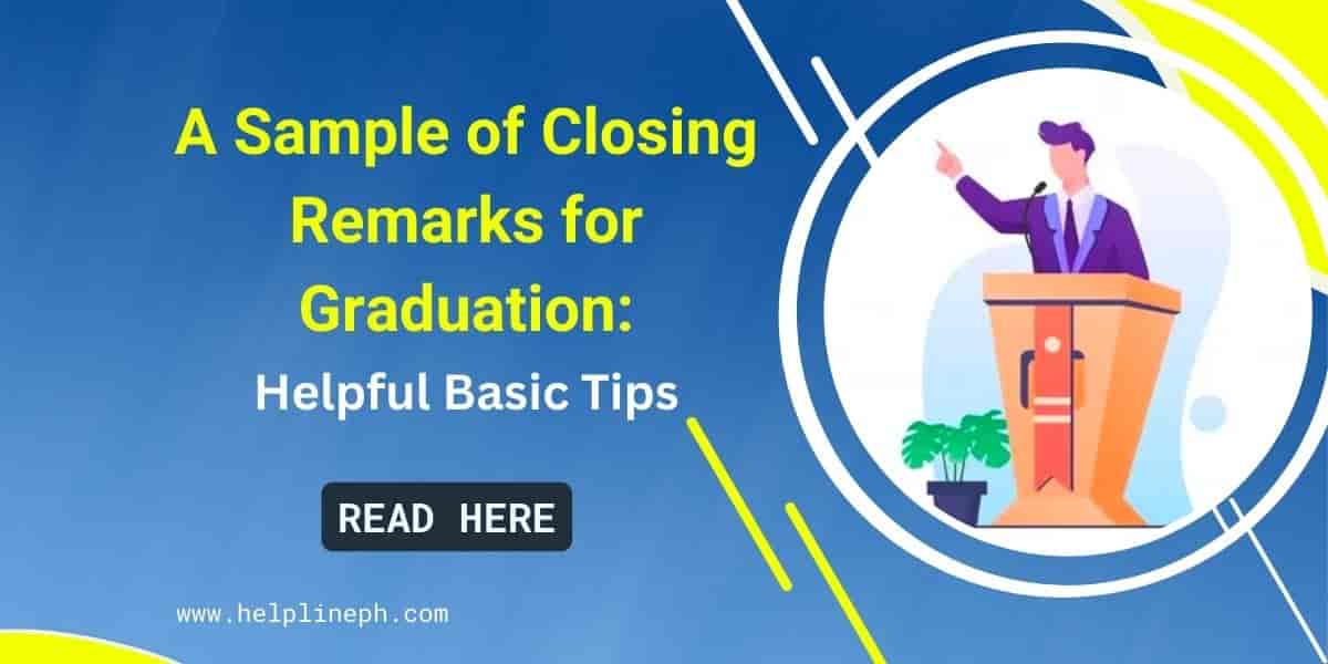 A Sample Of Closing Remarks For Graduation 2023 Helpful Basic Tips 