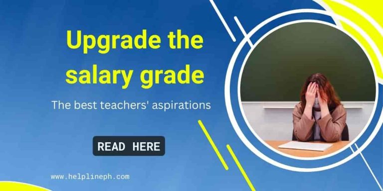 Upgrade the salary grade