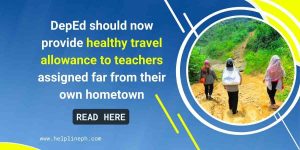 travel allowance to teachers