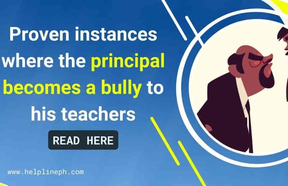 principal becomes a bully
