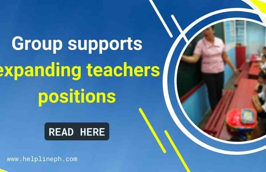 expanding teachers positions