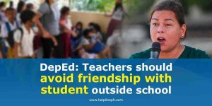 avoid friendship with student