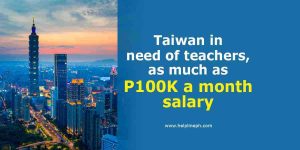 Taiwan in need of teachers