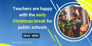 early Christmas break