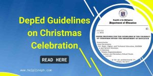 DepEd Guidelines on Christmas Celebration