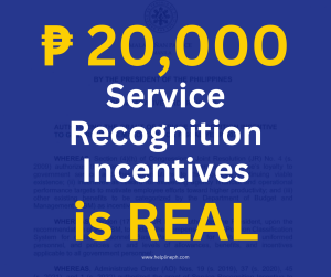 Service Recognition Incentive