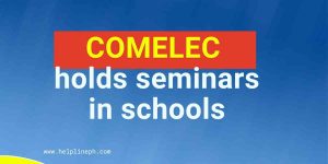 COMELEC holds seminars in schools