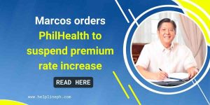 PhilHealth to suspend premium rate increase