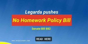 No Homework Policy Bill
