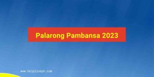 Palarong Pambansa 2023