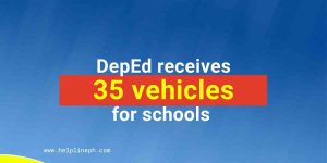 35 vehicles for schools
