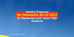 No Homework Act of 2023