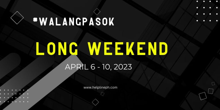 Holy Week and Araw ng Kagitingan