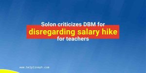 disregarding salary hike for teachers