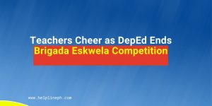 DepEd Ends Brigada Eskwela Competition