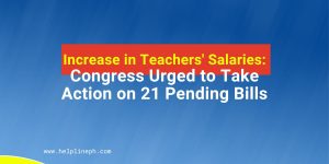 Increase in Teachers' Salaries