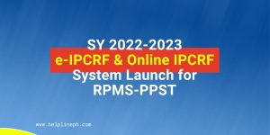 2022-2023 e-IPCRF & Online IPCRF