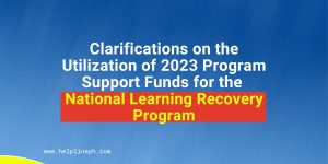 National Learning Recovery Program