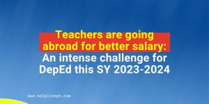 Teachers are going abroad for better salary