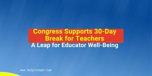 30-Day Break for Teachers