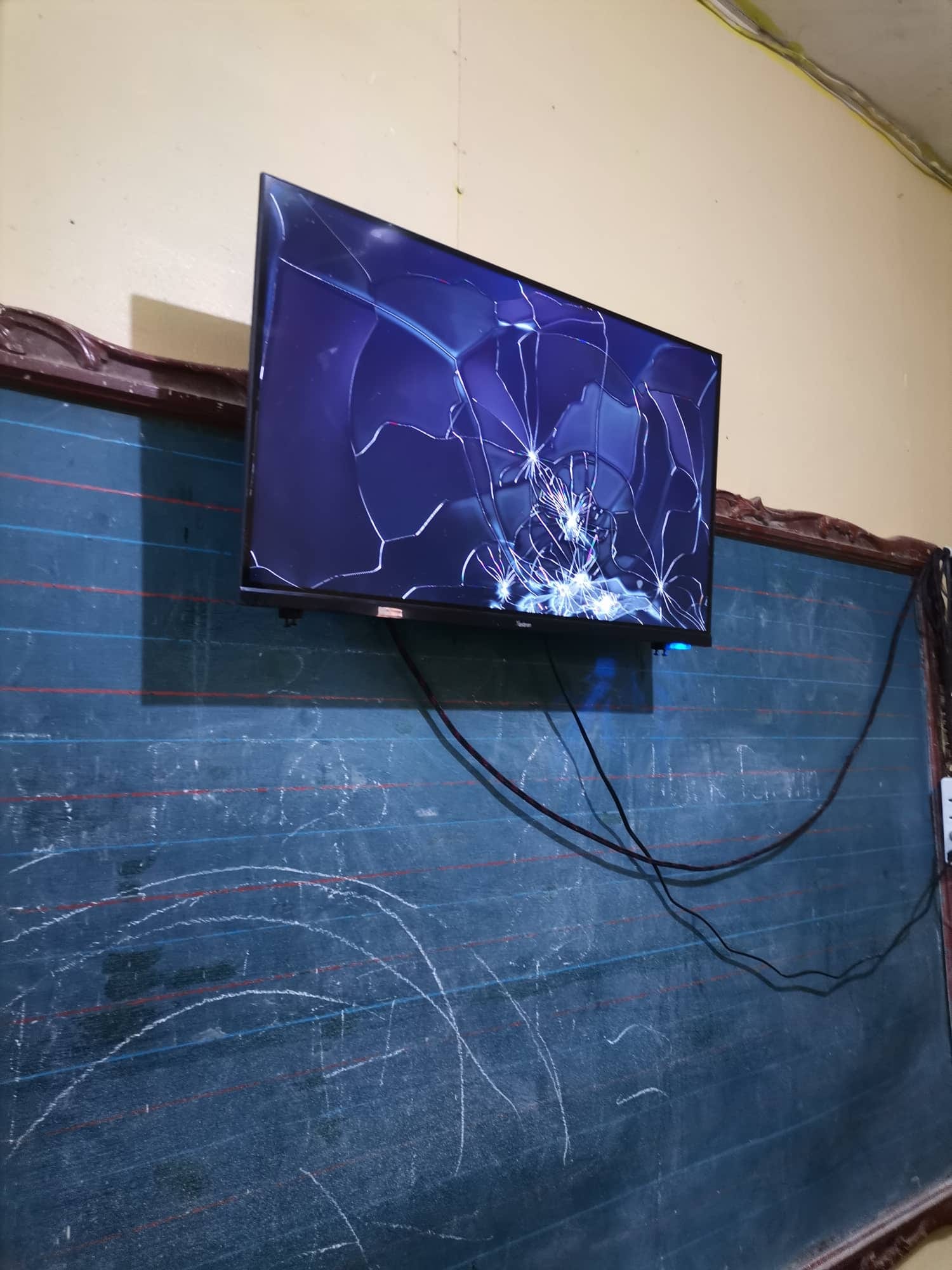 Sabotaged Classroom
