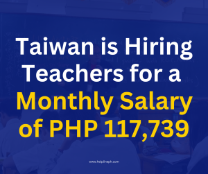 Taiwan is Hiring Teachers
