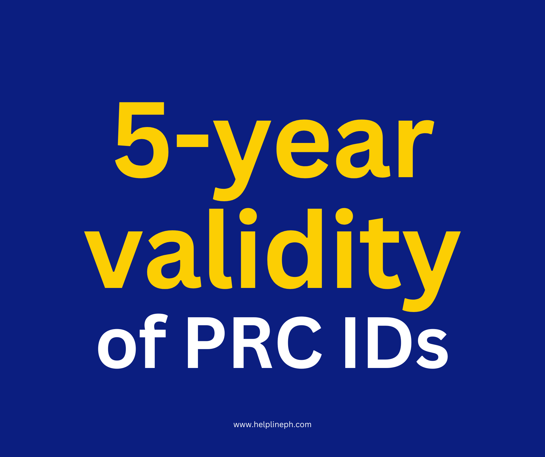 House Approves Bill Granting 5 Year Validity To Prc Ids Helpline Ph