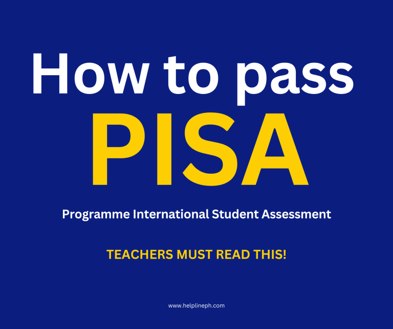 How to pass PISA