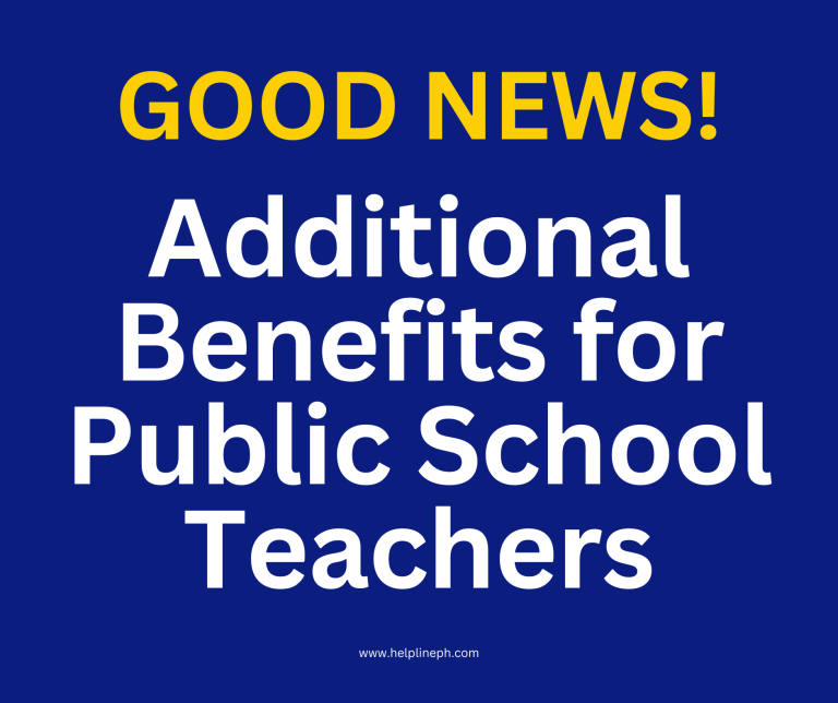 Additional benefits for teachers