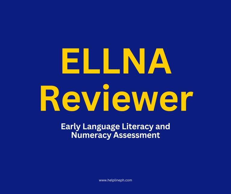 Early Language Literacy and Numeracy Assessment