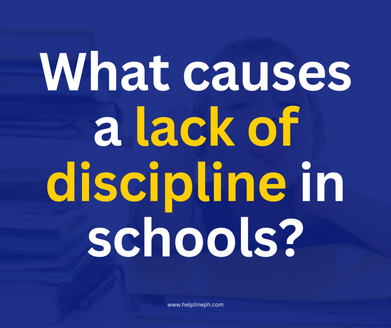 lack of discipline in schools