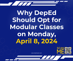 Why DepEd Should Opt for Modular Classes