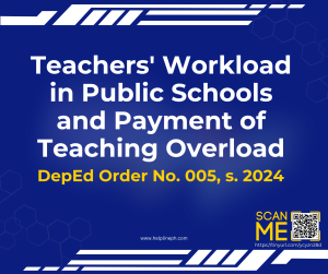 Teachers' Workload in Public Schools and Payment of Teaching Overload