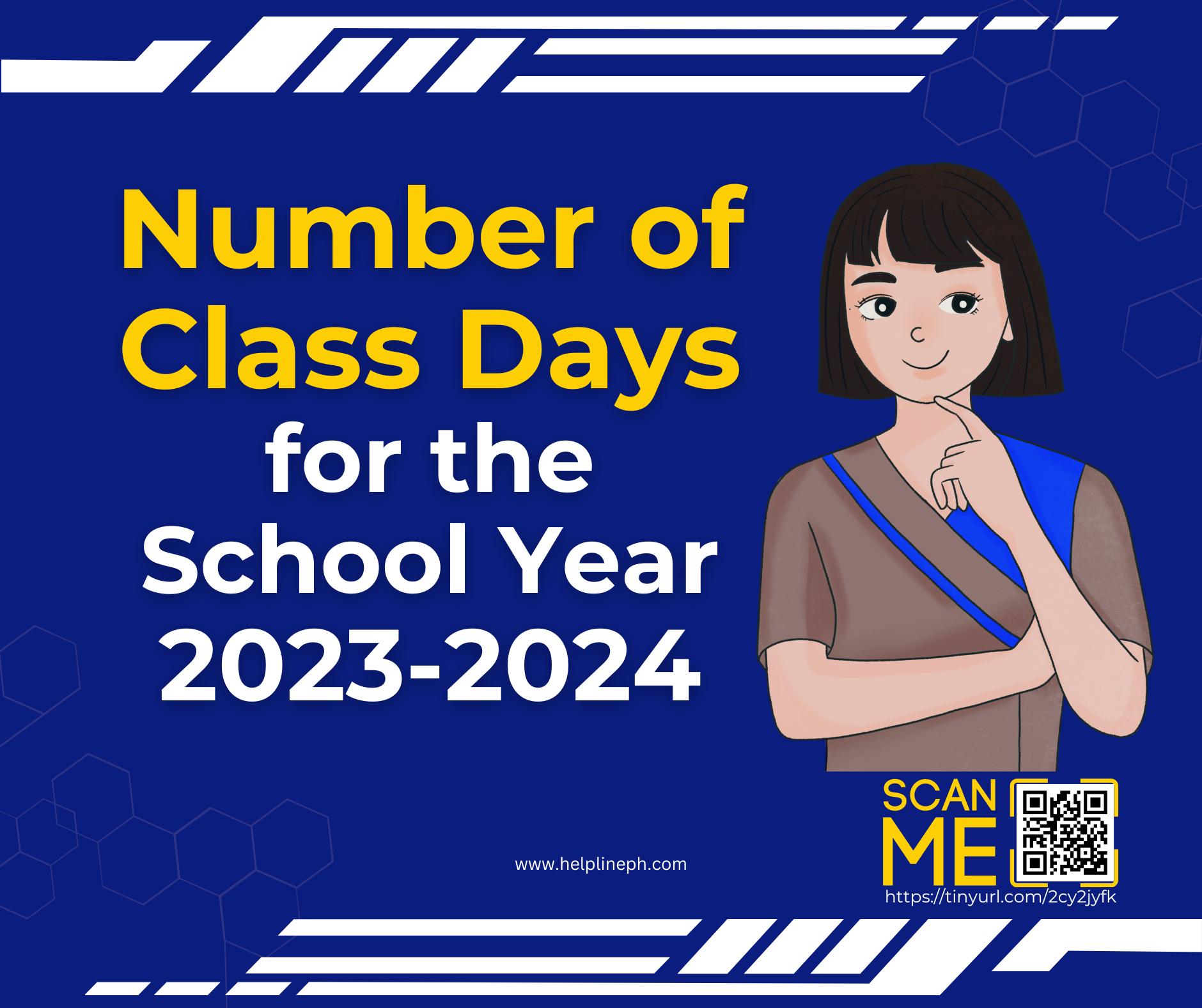 Number of Class Days for the School Year 20232024 Helpline PH