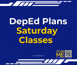 DepEd Plans Saturday Classes