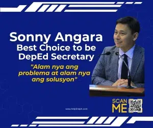 Sonny Angara Best Choice to be DepEd Secretary