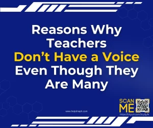 Reasons Why Teachers Don’t Have a Voice