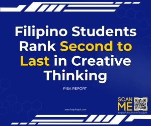 Filipino Students Rank Second to Last in Creative Thinking
