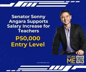 Senator Sonny Angara Supports Salary Increase for Teachers