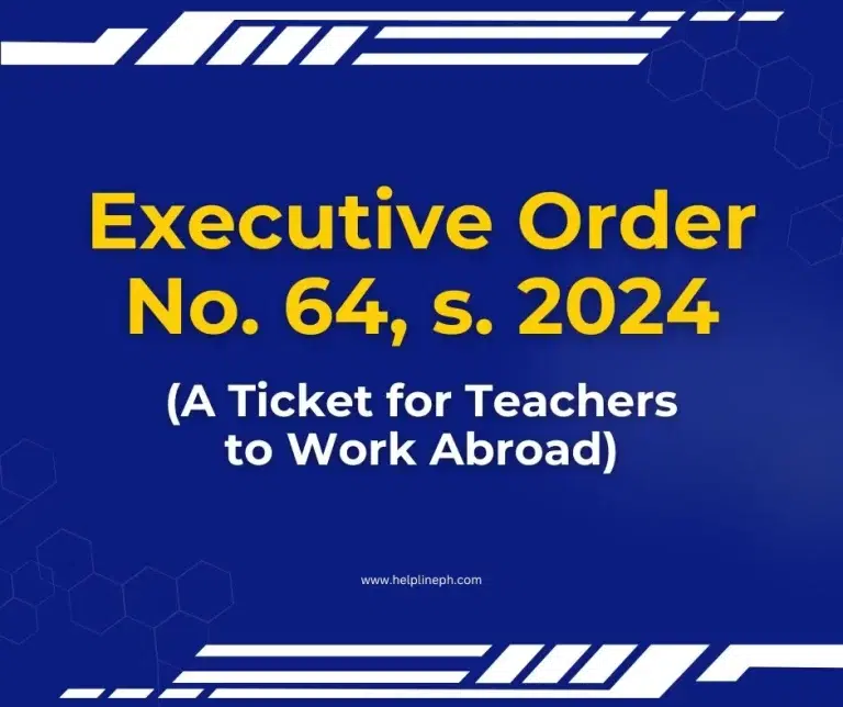 EO 64 Teacher Salary Increase