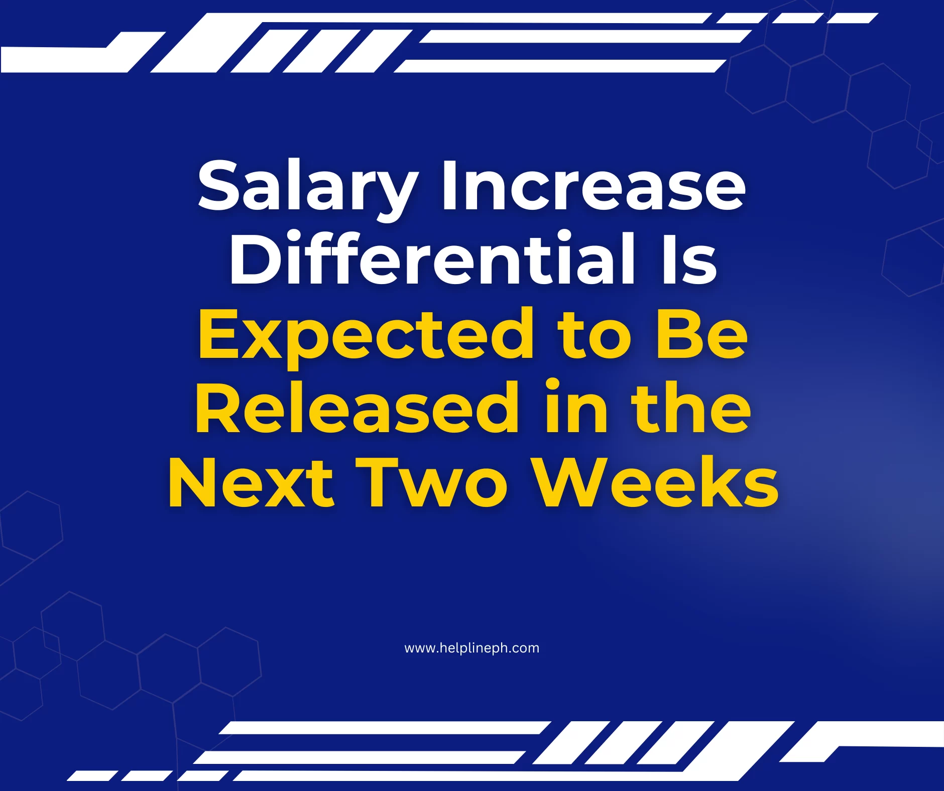 Salary Increase Differential Is Expected to Be Released in the Next Two