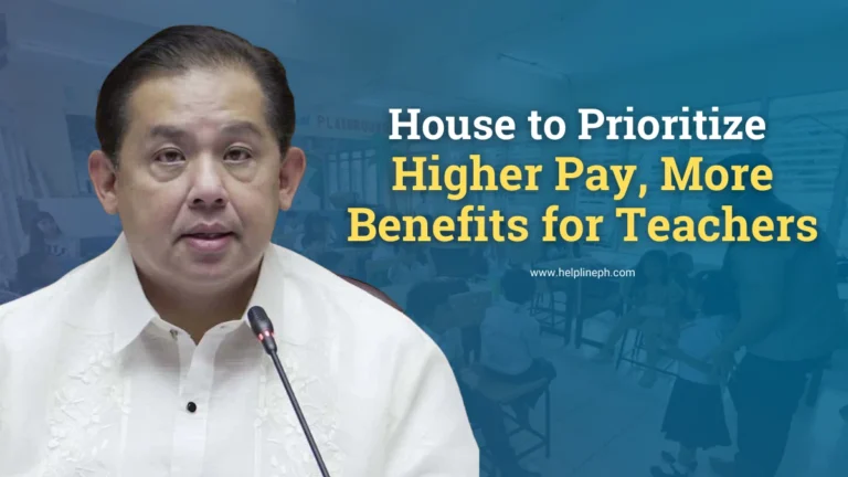House Speaker Romualdez promises higher pay and more benefits for teachers during National Teachers' Day celebration - helplineph.com.