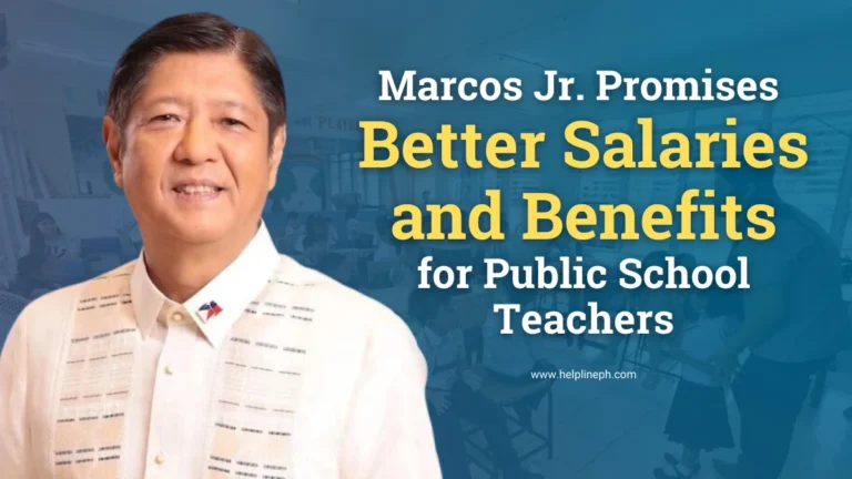 President of the Philippines, Ferdinand Marcos Jr., announces salary and benefit increases for public school teachers in the Philippines.
