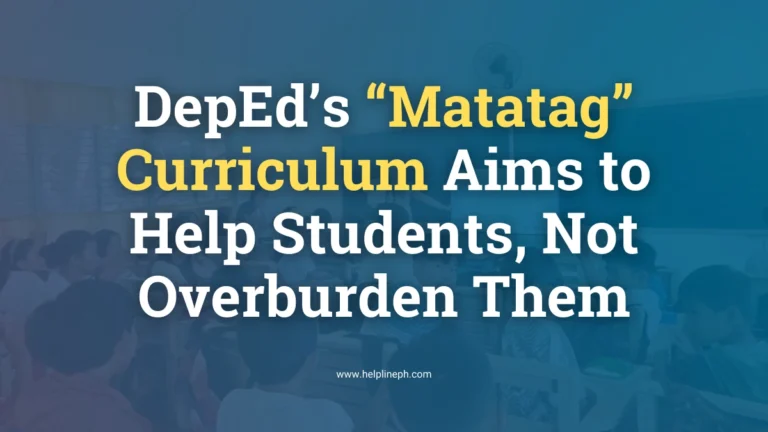 DepEd's Matatag curriculum reduces student workload by easing assignments and performance tasks for public school students in Northern Mindanao.